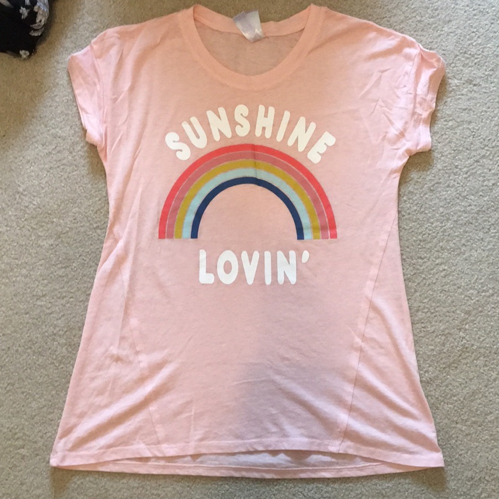 Sunshine Lovin’ Pink T-shirt